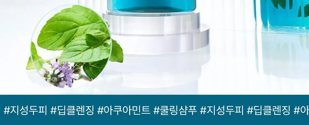 [지성두피 & 쿨링] 클로란 아쿠아민트 딥클렌징 쿨링 샴푸 400ml 상세페이지 15